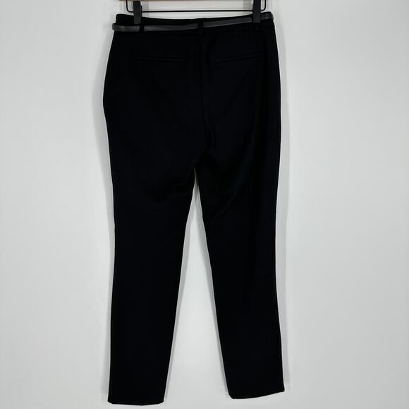 Reiss Joanne Tailored Slim Fit Trousers Career Pants Black Mid Rise Womens US 4 - Picture 6 of 14